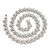 Rack Plating Brass Pave Cubic Zirconia Butterfly Link Necklaces NJEW-A031-03P-05-2