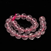 Natural Rose Quartz Beads Strands G-C076-8mm-3-2