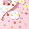 100Pcs 11 Colors Transparent Glass Beads DGLA-CJ0001-02-5