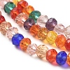Transparent Glass Beads Strands GLAA-E415-04-3