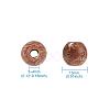 Printed Natural Wood Beads WOOD-TA0001-15-7