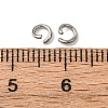 Tarnish Resistant 304 Stainless Steel Open Jump Rings STAS-R049-4x0.8mm-2