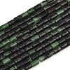 Natural Ruby in Zoisite Beads Strands G-P600-B09-01-2