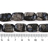 Natural Glaucophane Beads Strands G-C141-C01-03-5