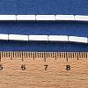 Electroplated Synthetic Non-magnetic Hematite Beads Strands G-I360-Y02-04-4