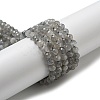 Faceted Round Natural Labradorite Bead Strands G-I156-03-4mm-8