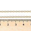 Trendy Unisex 304 Stainless Steel Cable Chain Necklaces NJEW-L043-16G-2