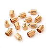 Glass Bottle Pendants X-GLAA-R203-01G-2