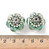 Acrylic Rhinestone Rondelle Beads CLAY-NH0003-02AS-4