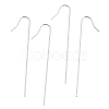Non-Tarnish 201 Stainless Steel Earring Hooks X-STAS-O137-27P-1