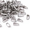 Tarnish Resistant 304 Stainless Steel Snap On Bails STAS-S057-39-1