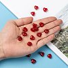 Handmade Silver Foil Glass Beads X-SLH12MM01Y-5