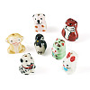 7Pcs 7 Styles Handmade Porcelain Beads PORC-TA0001-33-2