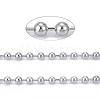 304 Stainless Steel Ball Chains CHS-F009-01I-P-1