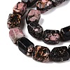 Natural Rhodonite Beads Strands G-N342-143B-3