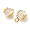 Natural Quartz Crystal Pendants GG-D002-14G-01-2