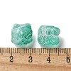 Baking Paint Transparent Glass Beads GLAA-C035-01M-3