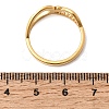 304 Stainless Steel Micro Pave Cubic Zirconia Finger Rings for Women RJEW-A104-01G-5