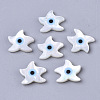 Natural White Shell Mother of Pearl Shell Beads SSHEL-N034-47-1