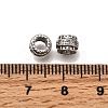 Brass Micro Pave Cubic Zirconia Beads KK-Z126-16P-2