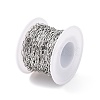 Tarnish Resistant 304 Stainless Steel Cable Chains CHS-C002-03P-05-2