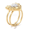 Ion Plating(IP) 304 Stainless Steel Ring RJEW-B059-04G-04-1