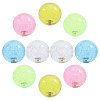 10Pcs 5 Colors Resin Round Thumb Grip Cap DIY-CA0006-79-1