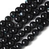 Natural Black Lip Shell Beads Strands SSHEL-C013-01A-1