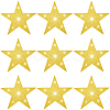 60Pcs Paper Glitter Star Wall Decoration AJEW-SP0001-17A-1