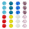 Nbeads 32Pcs 8 Colors Handmade Lampwork Beads LAMP-NB0001-95-1