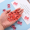 Transparent Acrylic Pendants TACR-T024-02BB-910-5