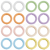 32Pcs 8 Colors Baking Paint Alloy Bead Frame FIND-SP0004-50C-1