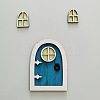 Miniature Luminous Wooden Door & Window MIMO-PW0001-173F-1