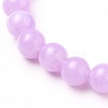 Acrylic Stretch Beaded Bracelets BJEW-JB05714-06-2