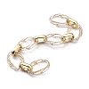 Handmade Metal Enlaced Plating Acrylic Cable Chains AJEW-JB00743-1