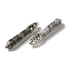 Natural Map Stone Pointed Big Pendants G-Z055-01P-22-2
