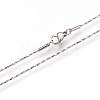 Non-Tarnish 304 Stainless Steel Boston Link Chains Necklaces NJEW-G313-17P-2
