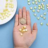 Eco-Friendly Transparent Acrylic Beads TACR-YW0001-01C-8