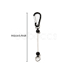 5Pcs 5 Colors Aluminum Climbing Carabiners AJEW-YW0001-21-3