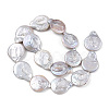 Natural Baroque Pearl Keshi Pearl Beads Strands PEAR-S016-006-1-3