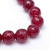 Natural White Jade Bead Strands G-R346-12mm-02-2