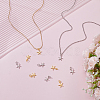 16Pcs 2 Colors Brass Charms KK-ME0002-11-4