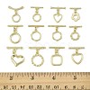 20Pcs 12 Styles Alloy Toggle Clasps FIND-FS0004-53G-5