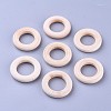 Unfinished Wood Linking Rings LS-WOOD-F002-01-30mm-1