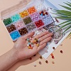 450Pcs 15 Colors Round Imitation Gemstone Acrylic Beads OACR-YW0001-19-8