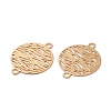 Rack Plating Brass Connector Charms KK-Q792-10LG-2