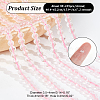 2 Strands Natural Rose Quartz Beads Strands G-NB0004-98-2