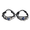 Natural Blue Spot Jasper Multi-strand Bracelets BJEW-Q337-01I-1