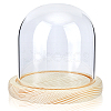 Arch Glass Dome Cover AJEW-WH0596-866C-02-1