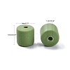 Handmade Polymer Clay Bead Strands X-CLAY-ZX006-01-202-5